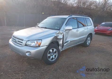 2005 Toyota Highlander V6 z USA, uszkodzony, nr VIN JTEGP21A950073559